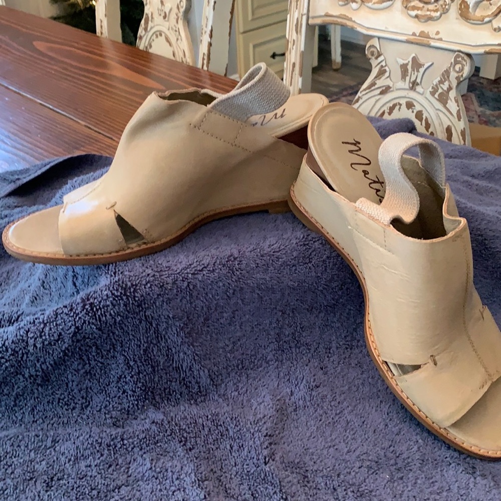 Tan sandals